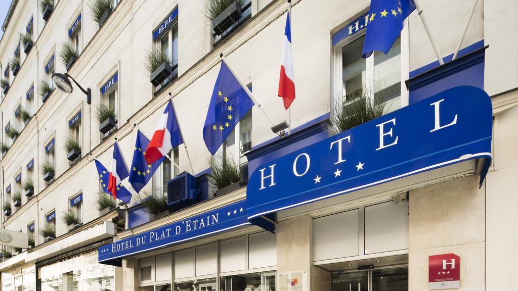 Hotel Du Plat D'Etain Париж Екстериор снимка