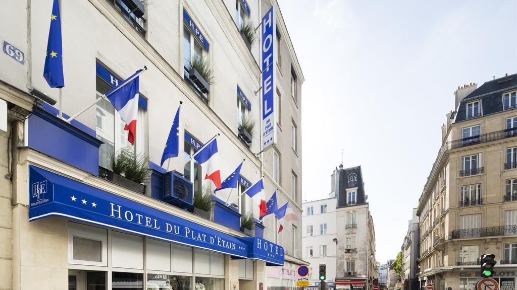 Hotel Du Plat D'Etain Париж Екстериор снимка